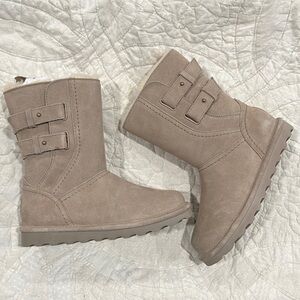 BearPaw Tan Winter & Rain Boots